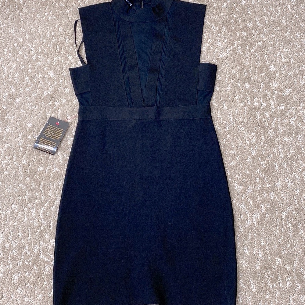 BeBe, Black Dress, Size M